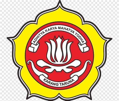 Free Download Yellow And Red Karang Taruna Logo Logo Karang Taruna - Logo Karang Taruna