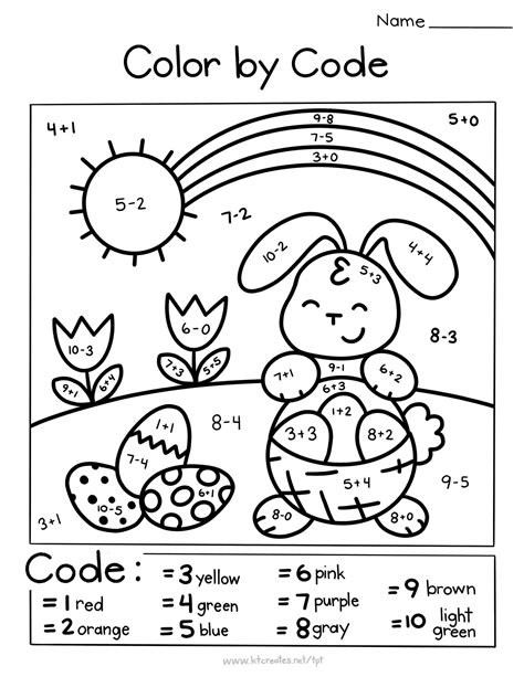 Free Easter Math Worksheets Amp Printables For Kg 1st Grade Easter Math Worksheet - 1st Grade Easter Math Worksheet
