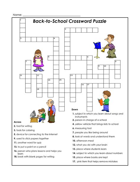 Free Easy Crossword Puzzles Kindergarten Teacher Resources Kindergarten Crosswords - Kindergarten Crosswords