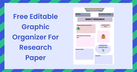 Free Editable Graphic Organizer For Research Paper 3rd Grade Research Paper Graphic Organizer - 3rd Grade Research Paper Graphic Organizer