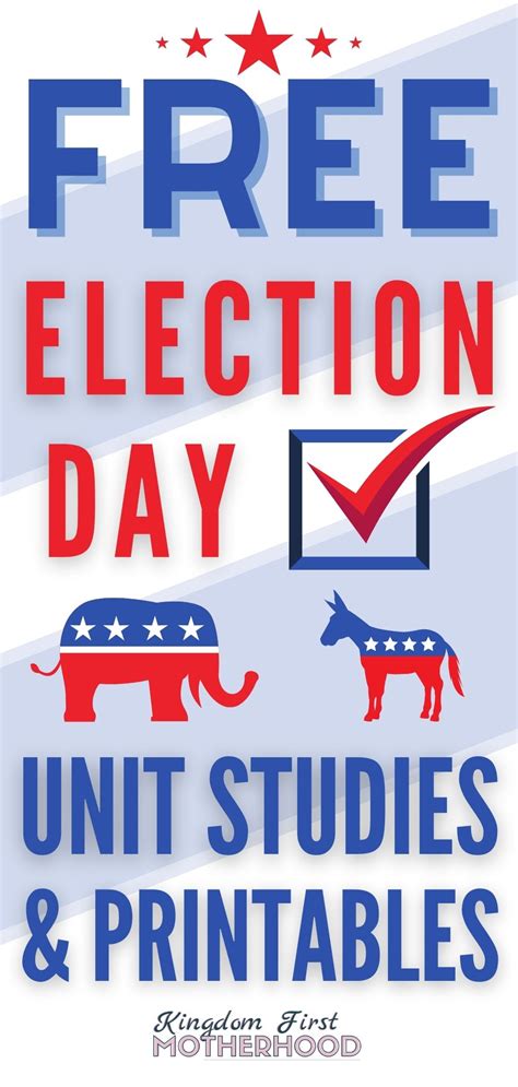 Free Election Day Unit Studies Printables And Resources Voting And Elections Worksheet - Voting And Elections Worksheet