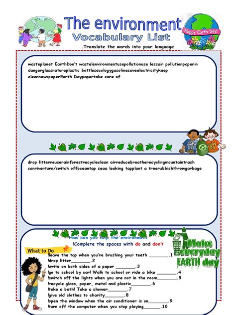 Free Environmental Science Lesson Plans For High School Environmental Science Lesson Plan - Environmental Science Lesson Plan