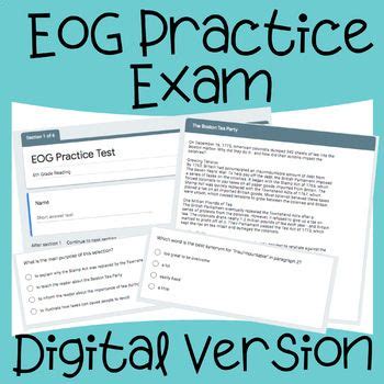 Free Eogs Practice Test Amp Sample Questions North 5th Grade Science Eog - 5th Grade Science Eog