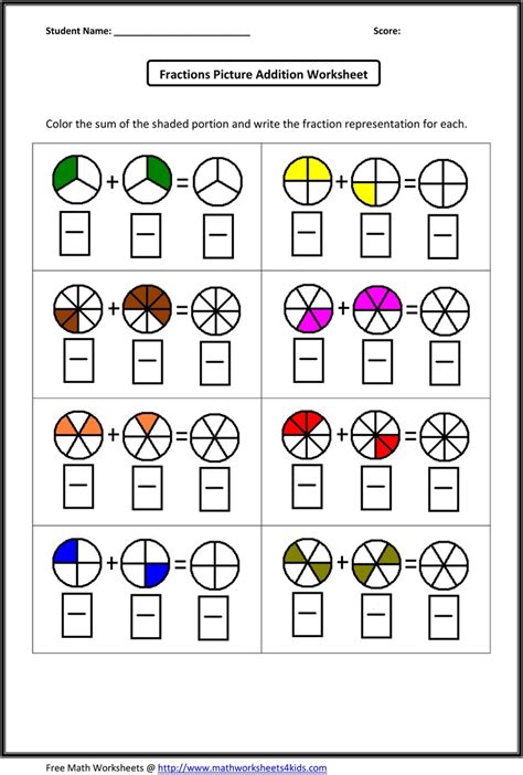 Free Equivalent Fractions Worksheets With Visual Models Writing Equivalent Fractions Worksheet - Writing Equivalent Fractions Worksheet