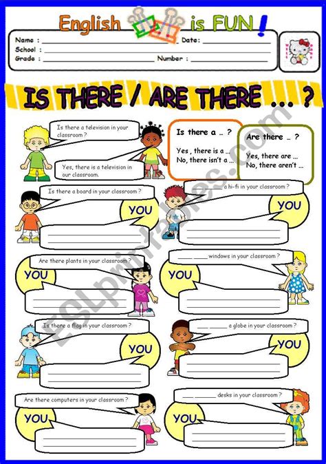 Free Esl Worksheets There Is There Are Esl Worksheet - There Is There Are Esl Worksheet