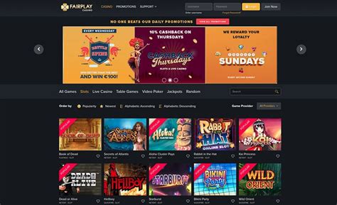 free fairplay casino lfet belgium