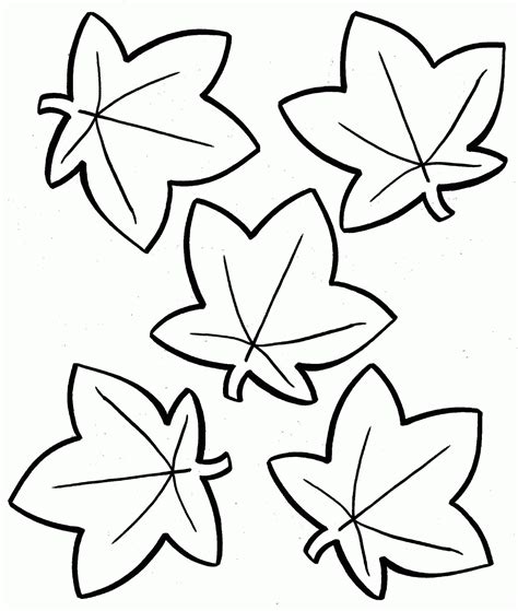 Free Fall Leaf Coloring Pages Pdf Download Fall Leaves Color Pages - Fall Leaves Color Pages