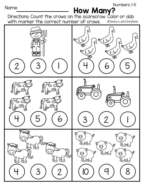 Free Farm Worksheets For Kindergarten Preschool Farm Worksheets - Preschool Farm Worksheets