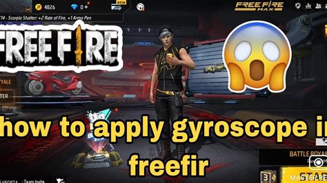 free fire gyroscope