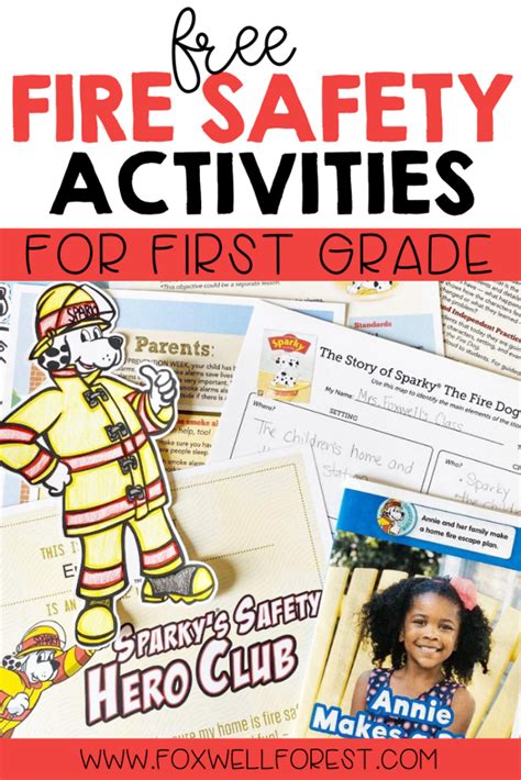 Free Fire Safety Activities For First Grade Foxwell Campfire Safety 1st Grade Worksheet - Campfire Safety 1st Grade Worksheet