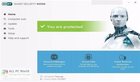 free for good ESET Smart Security Premium open