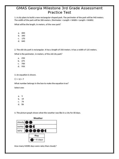Free Gmas Practice Test