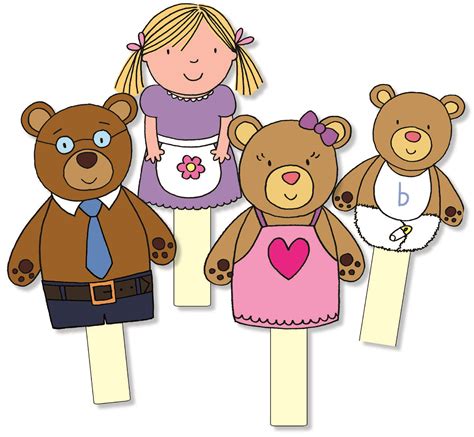 Free Goldilocks And The Three Bears Role Play Goldilocks And The Three Bears Colouring - Goldilocks And The Three Bears Colouring