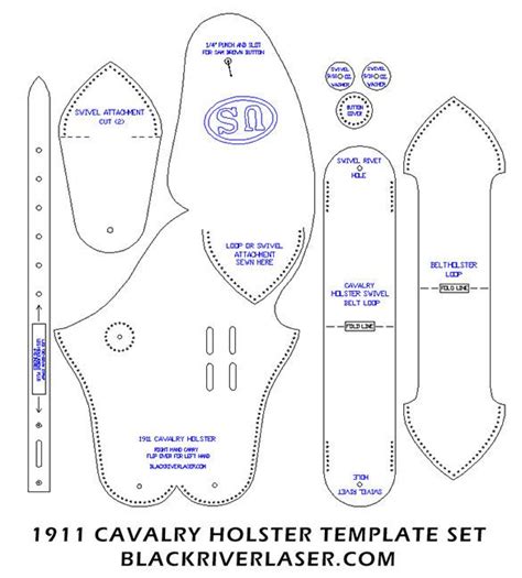 Free Gun Holster Patterns