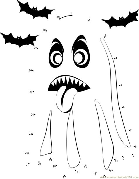 Free Halloween Dot To Dot Printables For Kids Halloween Dot To Dot Printables - Halloween Dot To Dot Printables