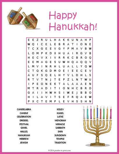 Free Hanukkah Menorah Logic Puzzle Minds In Bloom Chanukah Math - Chanukah Math