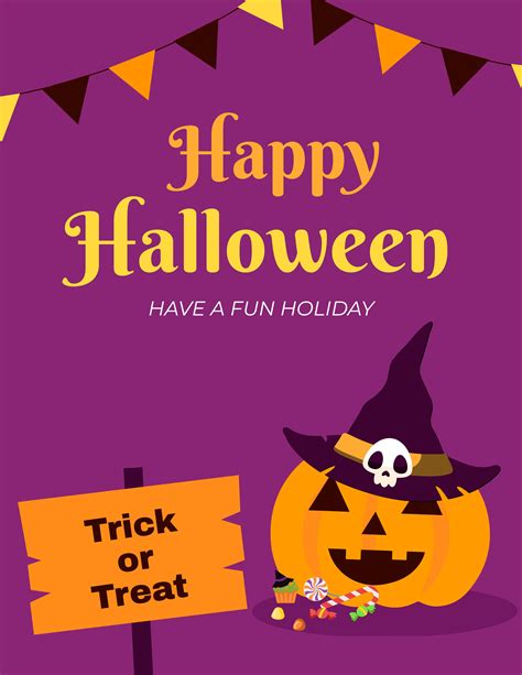 Free Happy Halloween Theme Template Halloween Writing Template - Halloween Writing Template