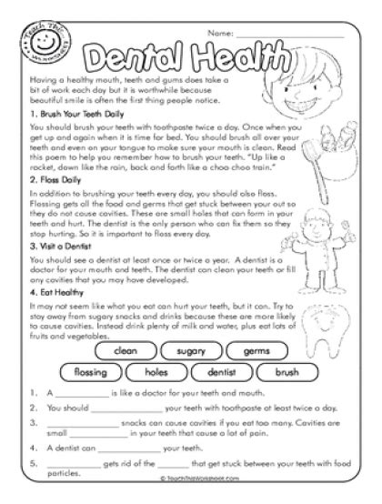 Free Health Worksheets For 2nd Grade Vocal Health Worksheet - Vocal Health Worksheet