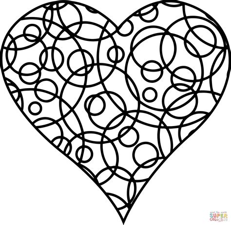 Free Heart Coloring Pages Active Little Kids Heart Coloring Worksheet - Heart Coloring Worksheet