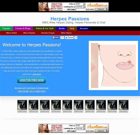 free herpes dating australia
