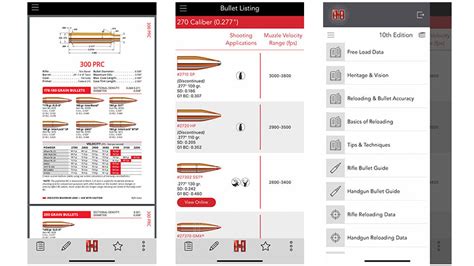 Free Hornady Reloading Data