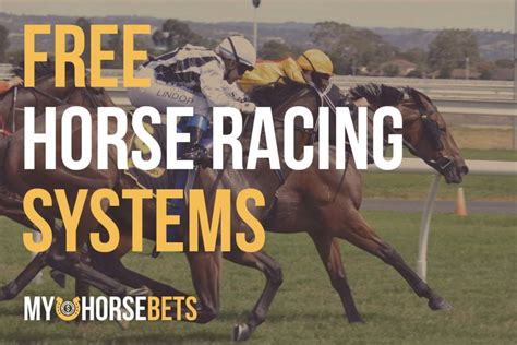 free horse racing systems