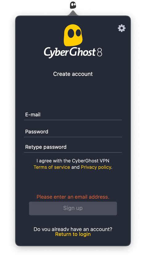free keys CyberGhost open