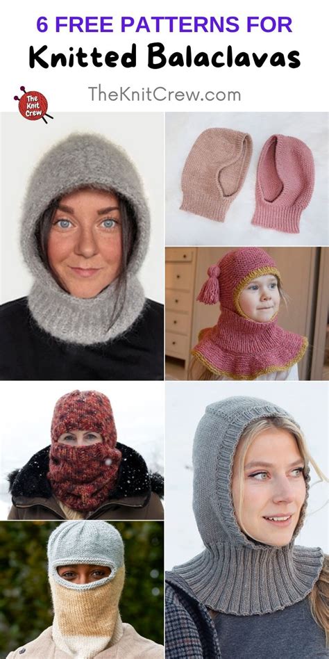 Free Knitted Balaclava Pattern