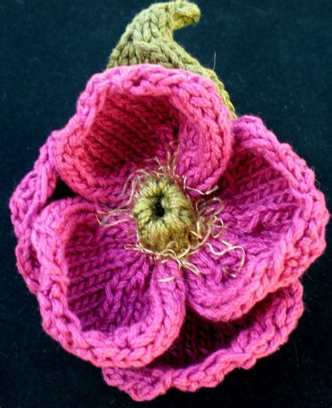 Free Knitted Flower Patterns Uk Knit Flowers Free Patterns - Knit Flowers Free Patterns