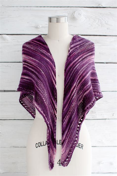 Free Knitting Pattern Shawl In A Ball Feather And Fan Shawl