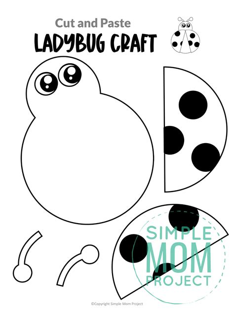 Free Ladybug Themed Printables And Crafts For Preschoolers Ladybug Worksheets For Preschool - Ladybug Worksheets For Preschool