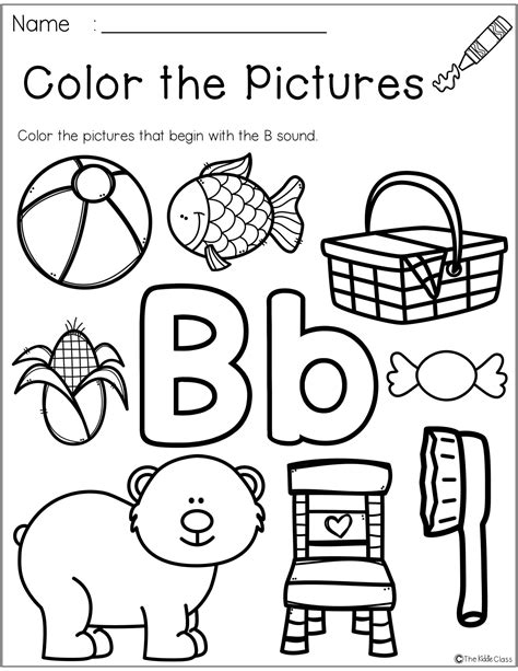 Free Letter B Worksheets For Preschool Amp Kindergarten Bb Worksheet  Preschool - Bb Worksheet, Preschool