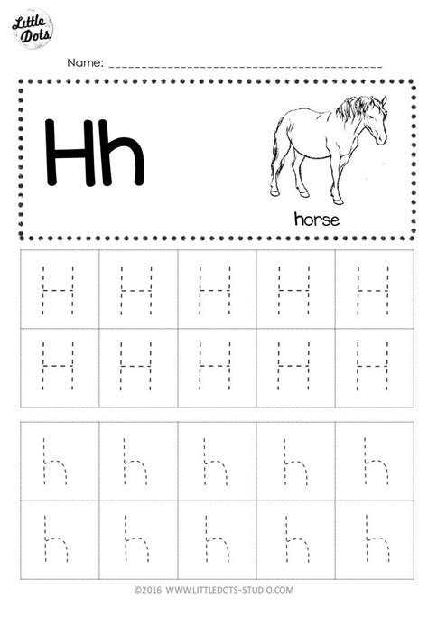 Free Letter H Tracing Worksheets Littledotseducation Letter H Tracing Page - Letter H Tracing Page
