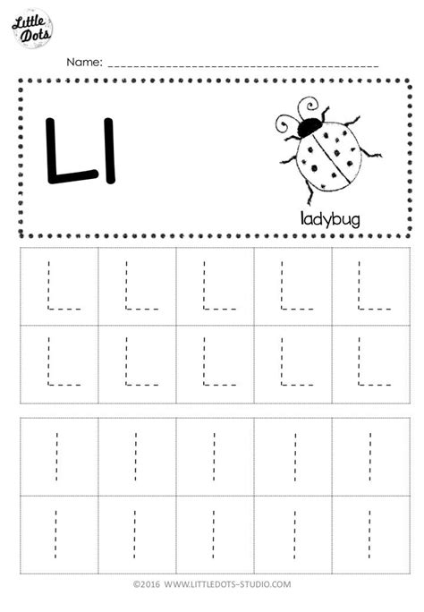 Free Letter L Tracing Worksheets Easy Print The Letter L Tracing Worksheet - Letter L Tracing Worksheet