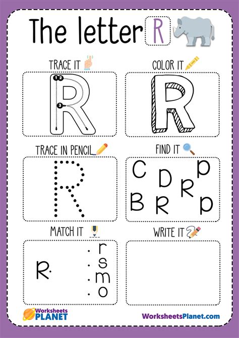 Free Letter R Worksheets For Kindergarten Active Little Letter R Worksheets For Kindergarten - Letter R Worksheets For Kindergarten