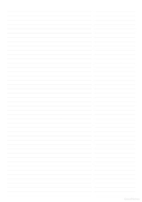 Free Lined Paper Template Goodnotes Lined Writing Paper - Lined Writing Paper