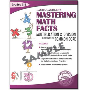 Free Mastering Math Facts Multiplication And Division Worksheet Mastering Math Facts Division - Mastering Math Facts Division