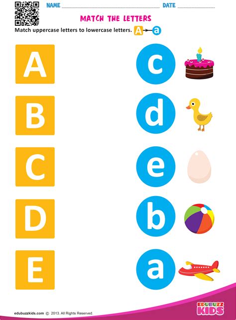 Free Match The Same Abc Letters Alphabet Matching Matching Worksheet Preschool - Matching Worksheet Preschool