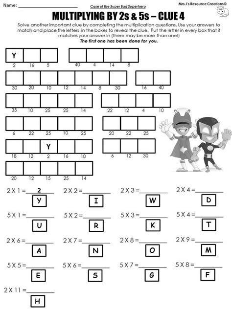 Free Math Mystery Activity The Case Of The Mystery Math Worksheets - Mystery Math Worksheets
