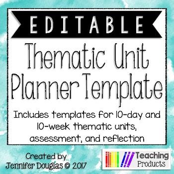 Free Math Thematic Unit Plans Tpt Math Unit Plan - Math Unit Plan