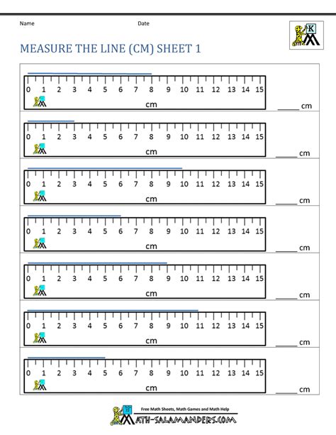 Free Measuring Centimeters Worksheet With A Valentineu0027s Measure Cm Worksheet - Measure Cm Worksheet