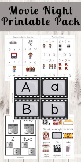 Free Movie Preschool Worksheet Packet Pdf Worksheet Packets For Preschool  - Worksheet Packets For Preschool'