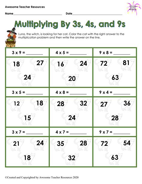Free Multiplication Worksheet 3s And 4s Free Worksheets Multiplication Worksheet 3s - Multiplication Worksheet 3s