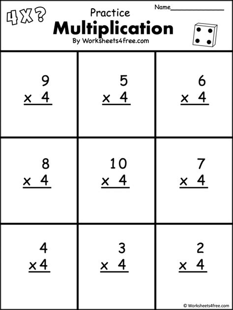 Free Multiplication Worksheet 4s Worksheets4free Multiplication Worksheet 4s - Multiplication Worksheet 4s