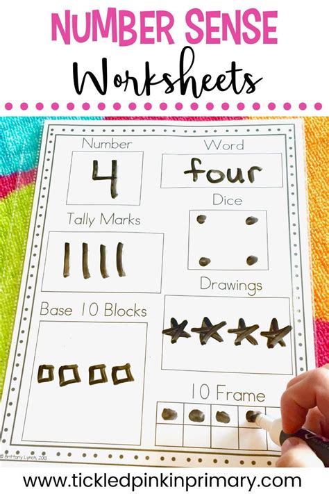 Free Number Sense Activities And Printables Fun Learning 1st Grade Number Sense - 1st Grade Number Sense