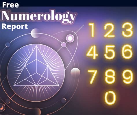 Free Numerology Report