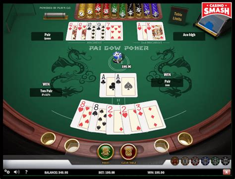 free online pai gow poker with bonus