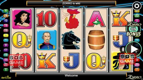free online zorro slot games france