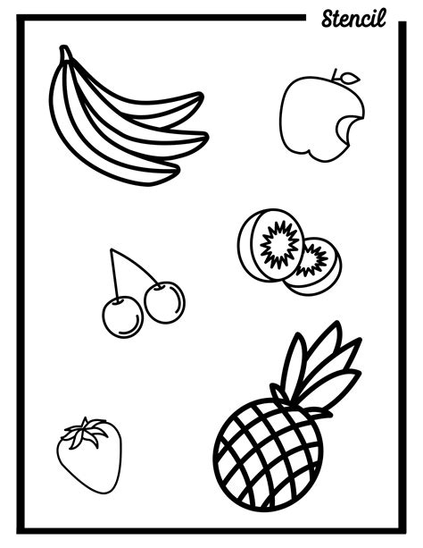 Free Outline Pictures Of Fruits And Vegetables Twinkl Fruits And Vegetables Pictures Printables - Fruits And Vegetables Pictures Printables