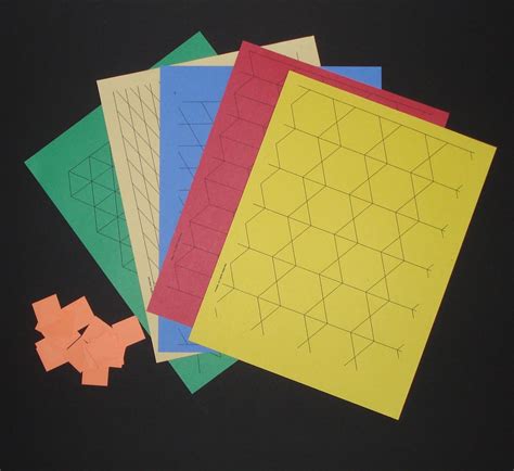 Free Paper Pattern Block Templates Timu0027s Printables Pattern Block Puzzles Printable - Pattern Block Puzzles Printable